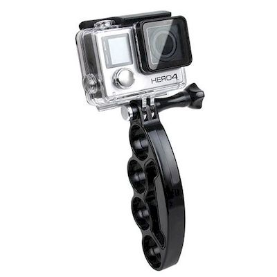 TMC KNUCKLES FINGERS GRIP WITH THUMB SCREW BLACK FOR GOPRO HERO 4 / 3+ / 3 / 2 -
