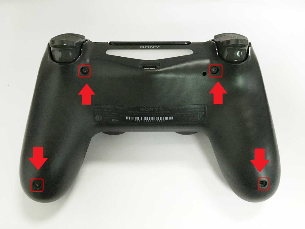 Parte posteriore controller PS4
