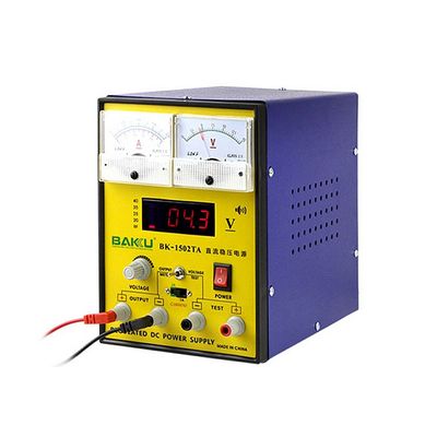 BK-1502TA DC REGULATED POWER SUPPLY AMMETER, DIGITAL DISPLAY 15V 2A ADJUSTABLE -