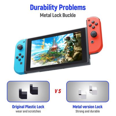 ALLOY METAL BUCKLES LOCK FOR NINTENDO SWITCH JOY-CON CONTROLLER REPAIR TOOL - NE