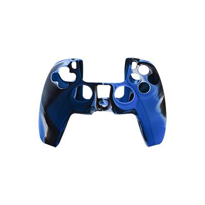 CONTROLLER SILICON CASE FOR PS5 DUAL SENSE CAMO BLUE - NETWORK SHOP