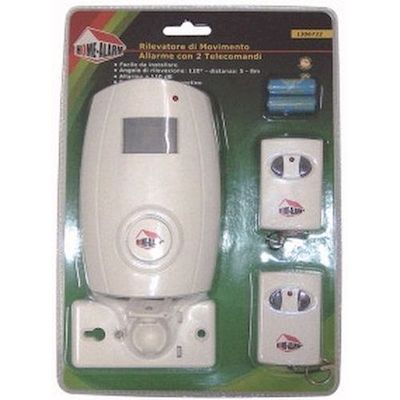 ALARM WITH MOTION SENSOR WITH 2 REMOTE CONTROL - HOME ALARM