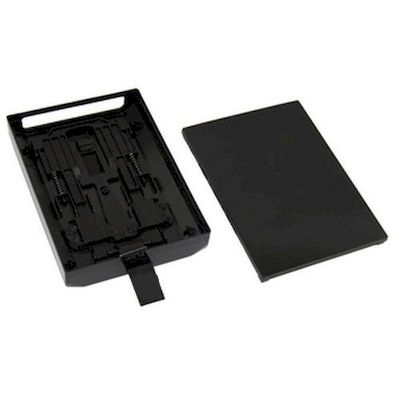 XBOX 360 SLIM REPLACEMENT HARD DRIVE CASE BLACK - NETWORK SHOP