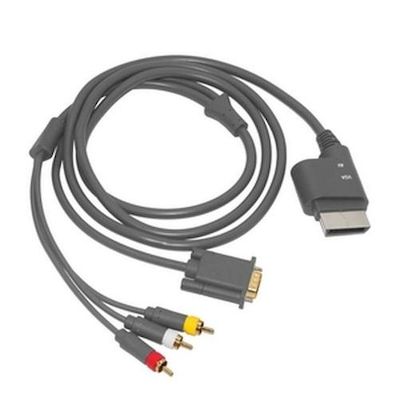 XBOX 360 VIDEO CABLE VGA WITH 3 RCA OUTPUTS - NETWORK SHOP
