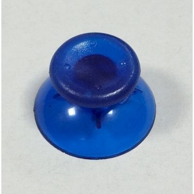 XBOX 360 ANALOG THUMB STICK CAP FOR CONTROLLER TRANSPARENT BLUE - NETWORK SHOP