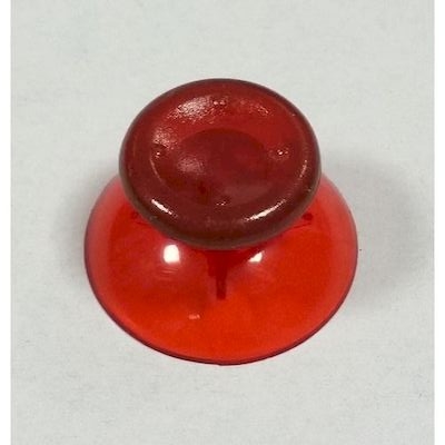 XBOX 360 ANALOG THUMB STICK CAP FOR CONTROLLER TRANSPARENT RED - NETWORK SHOP