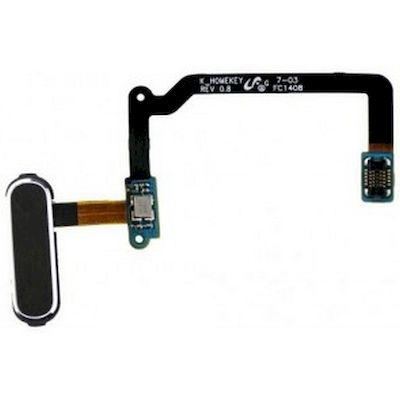 REPLACEMENT HOME BUTTON FLEX BLACK/SILVER FOR SAMSUNG GALAXY S5 G900 G800 - NETW
