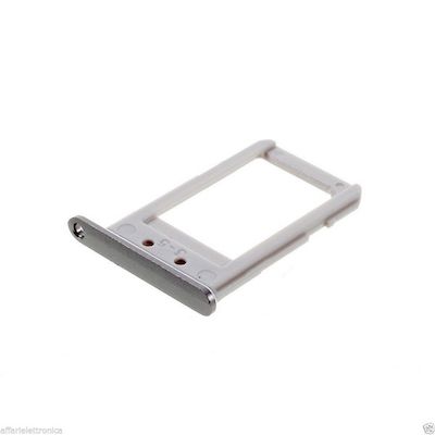 SLOT SIM CARD TRAY HOLDER SILVER FOR SAMSUNG GALAXY S6 EDGE PLUS G928 - NETWORK 