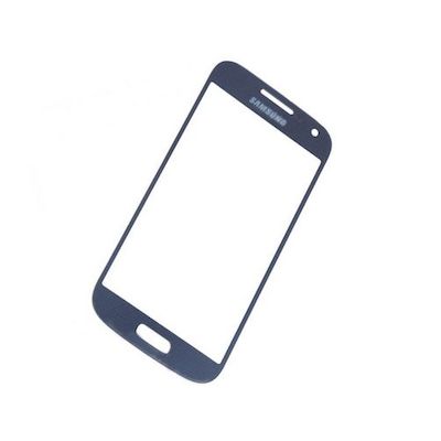 SAMSUNG GALAXY S4 MINI GT-I9190 I9195 FRONT GLASS BLUE - SAMSUNG