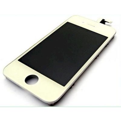 IPHONE 4 LCD SCREEN AND TOUCH SCREEN COMPATIBLE WHITE - NETWORK SHOP
