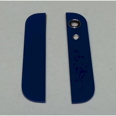 IPHONE 5 BACK COVER GLASSES WITH LENS BLUE - NETWORK SHOP