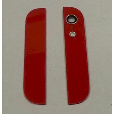 IPHONE 5 BACK COVER GLASSES WITH LENS RED - NETWORK SHOP