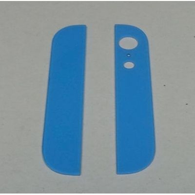 IPHONE 5 BACK COVER GLASSES LIGHT BLUE - NETWORK SHOP