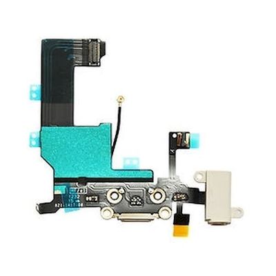 IPHONE 5 CONNECTOR FLEX CABLE WHITE - NETWORK SHOP