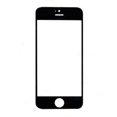 replacement compatible glass black for iphone 5c - Network Shop