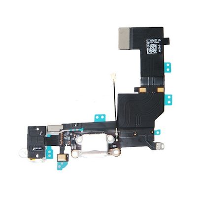 IPHONE 5S CONNECTOR FLEX CABLE WHITE - NETWORK SHOP