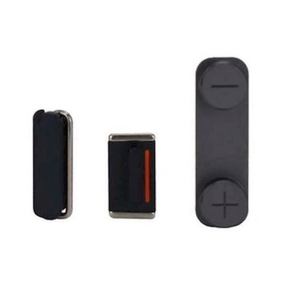 IPHONE 5 POWER VOLUME MUTE BUTTONS BLACK - NETWORK SHOP