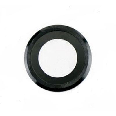 IPHONE 6 - 6S REPLACEMENT REAR CAMERA HOLDER WITH LENS BLACK - NETWORK SHOP