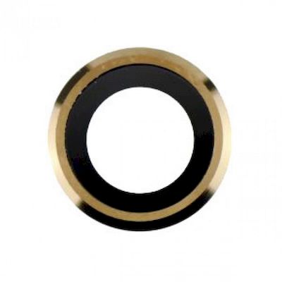 iphone 6 - 6s replacement rear camera holder with lens gold - Network Shop
