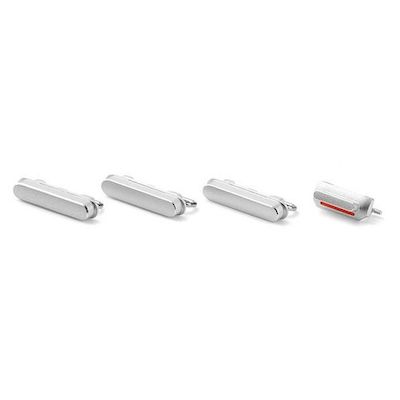 SIDE BUTTON SET SILVER FOR IPHONE 6 PLUS - NETWORK SHOP