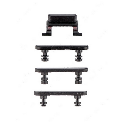 BUTTON SET POWER ON OFF VOLUME MUTE BLACK FOR IPHONE 7 - NETWORK SHOP
