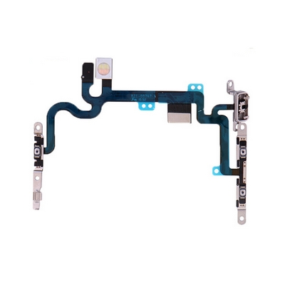 iphone 7 power on/off volume mute flex cable with brackets - Network Shop