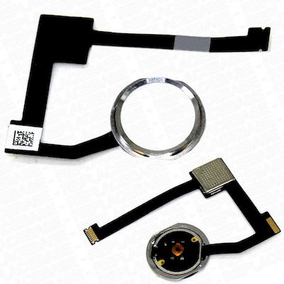 IPAD MINI 4 HOME BUTTON FLEX CABLE WHITE/SILVER - NETWORK SHOP