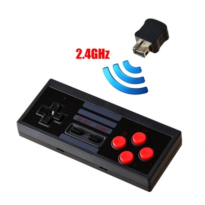 GAMEPAD WIRELESS 2.4GHZ MANETTE COMPATIBLE FOR CONSOLE NINTENDO MINI NES 2016 - 