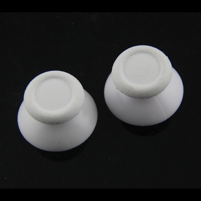 PS4 THUMB STICK CAP WHITE FOR CONTROLLER DUAL SHOCK 4 2PCS - NETWORK SHOP