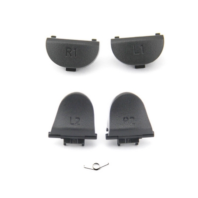 L1 R1 L2 R2 BUTTONS WITH SPRINGS GREY FOR PS4 DUAL SHOCK 4 V2 CONTROLLER - NETWO