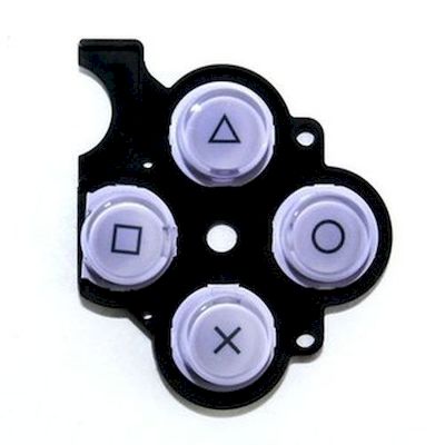psp 2000 keystoke with d-pad rubber  violet - Sony