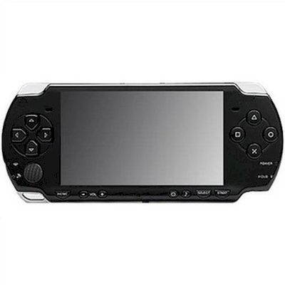 PSP 2000 FULL CASE SET FRONT AND BACK BLACK - NETWORK SHOP
