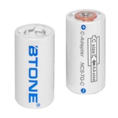 AA TO C BATTERY ADAPTER - NETWORK SHOP