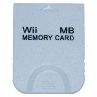 gc/wii memory card da 128mb 2043 blocchi